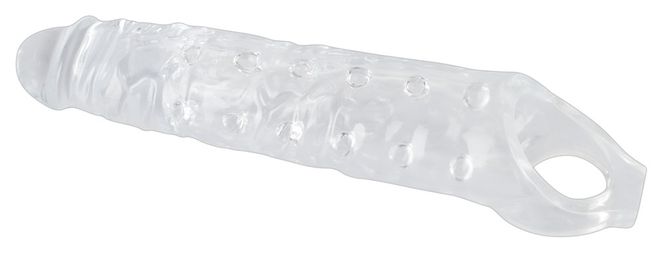Hovedbilde Crystal Clear - Penishylse med kulering - ...