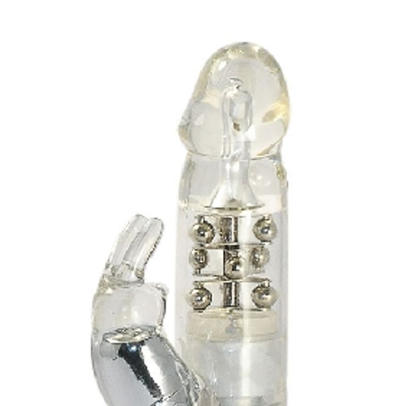 Rabbit Vibrator, 7 vibrasjonsmoduser - 6rotasjon