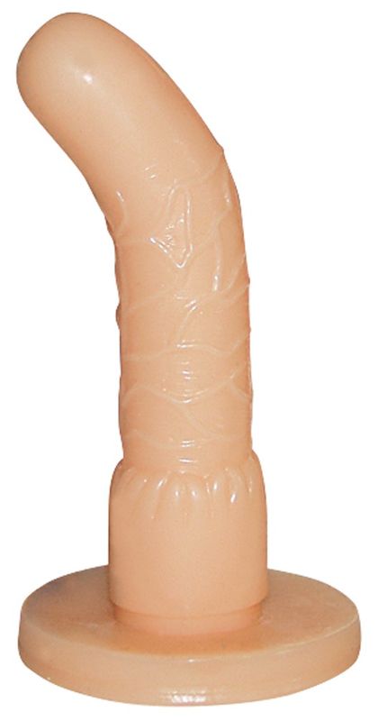 Strap-on med 3 dildoer - Hudfarget