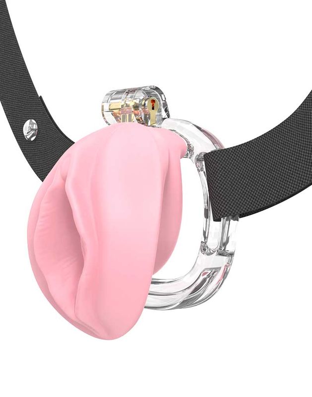 Penisbur-Pussy - Gjennomsiktig, Rosa