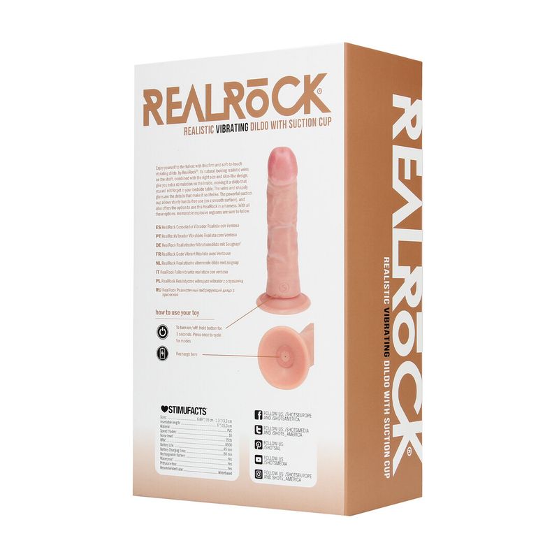RealRocK - Vibrating Regular Curved Cock - 6