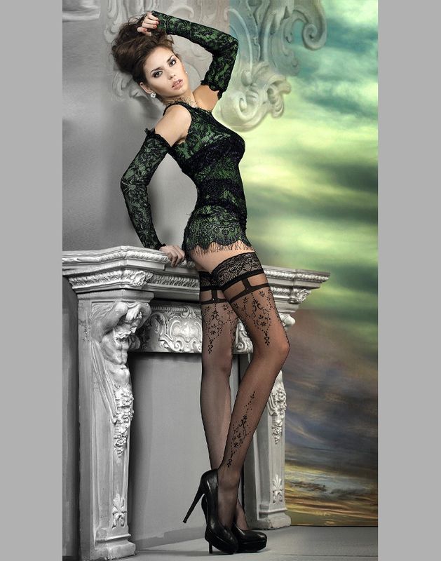 BALLERINA - FANTASY HOLD UPS  - BLACK