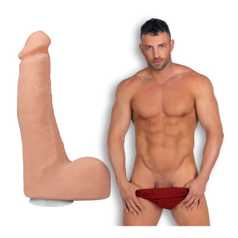 Doc Johnson - Maximo Garcia - Realistic ULTRASKYN Dildo - 8.5