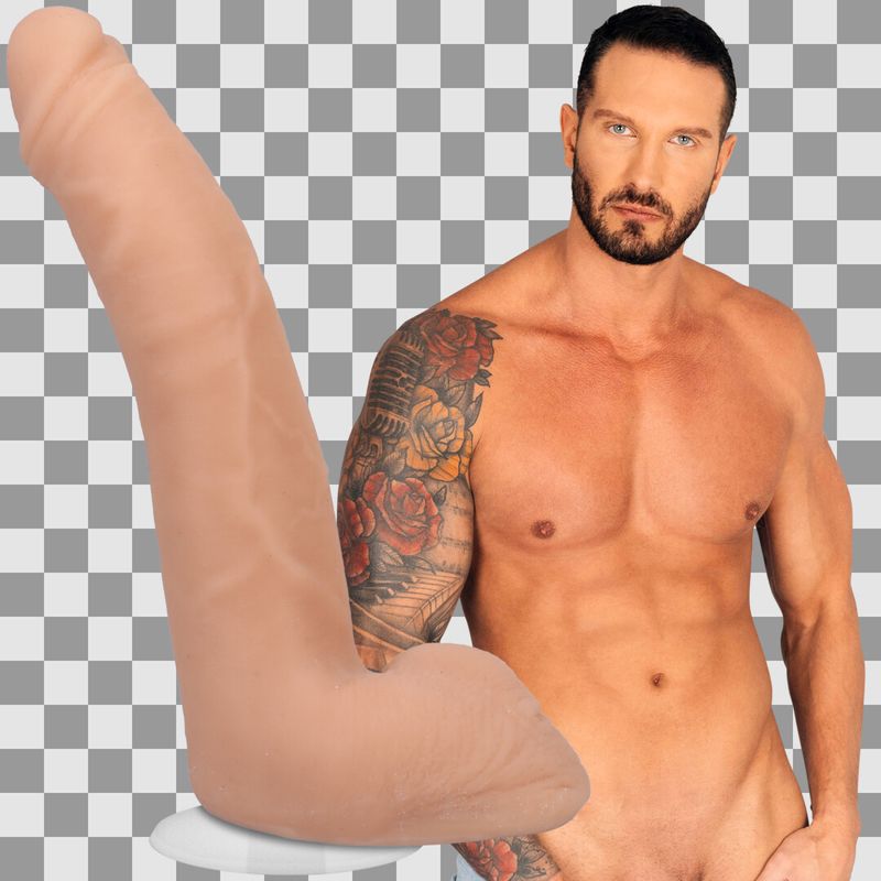 Doc Johnson - Quinton James - Realistic ULTRASKYN Dildo - 9.5