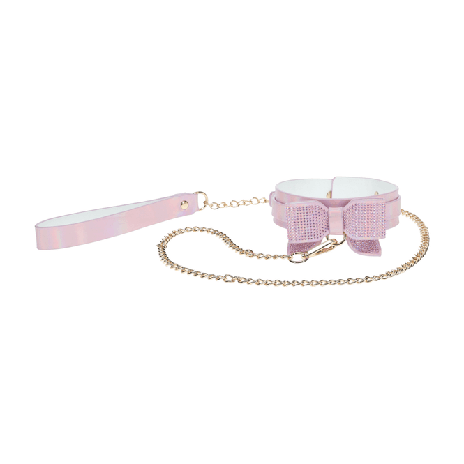 Hovedbilde Paris Collection - Collar med bånd - Rosa