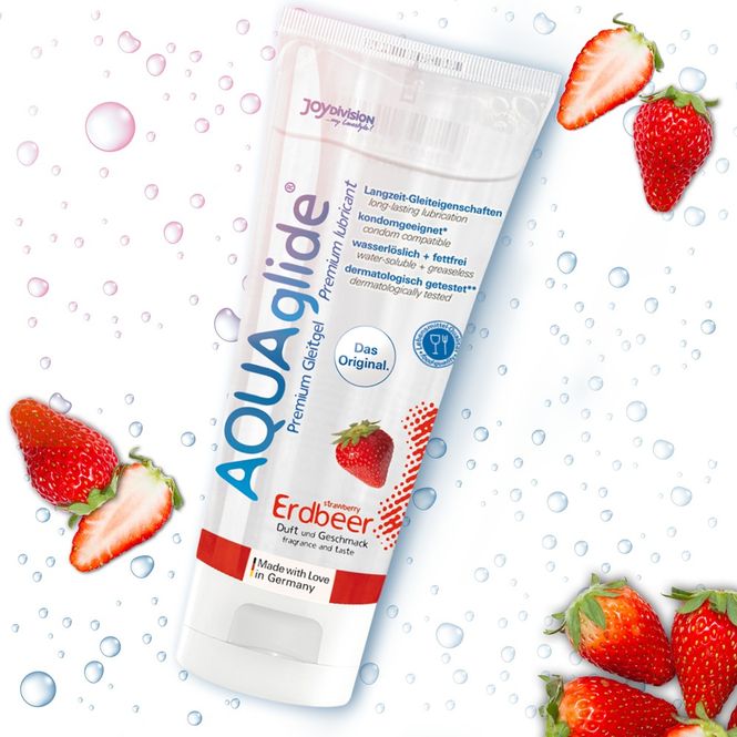 Hovedbilde AQUAglide Strawberry 100ML