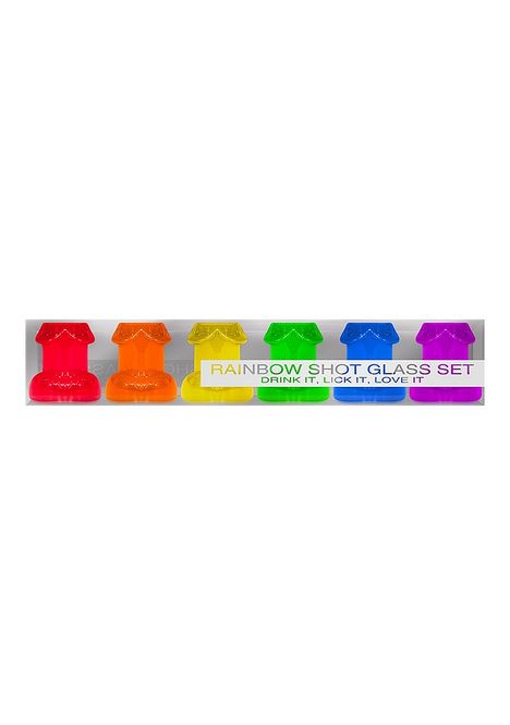 Hovedbilde Rainbow Shot Glass Set - 6 PK