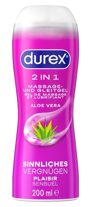 Hovedbilde DUREX - 2in1 - massasje glid - aloe vera