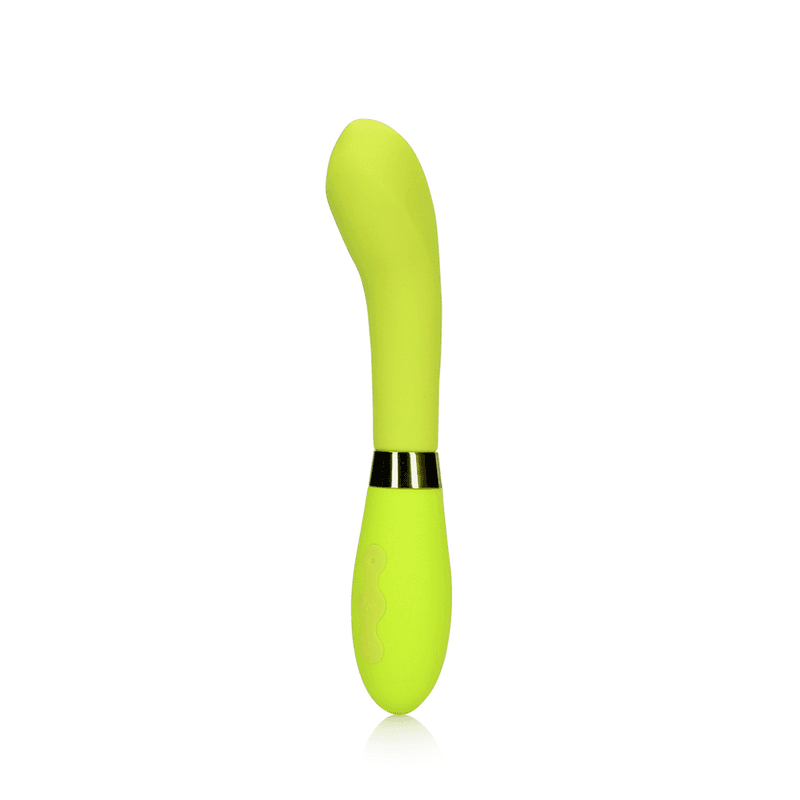 LOVELINE - Silicone G-Spot Vibrator - Lime Passion