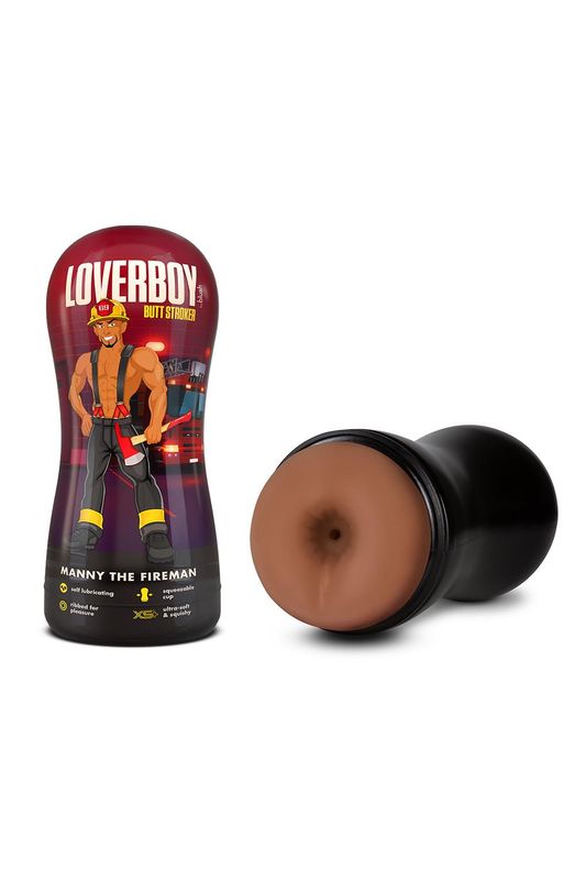 LOVERBOY MANNY THE FIREMAN - SELVSMØRENDE STROKER TAN