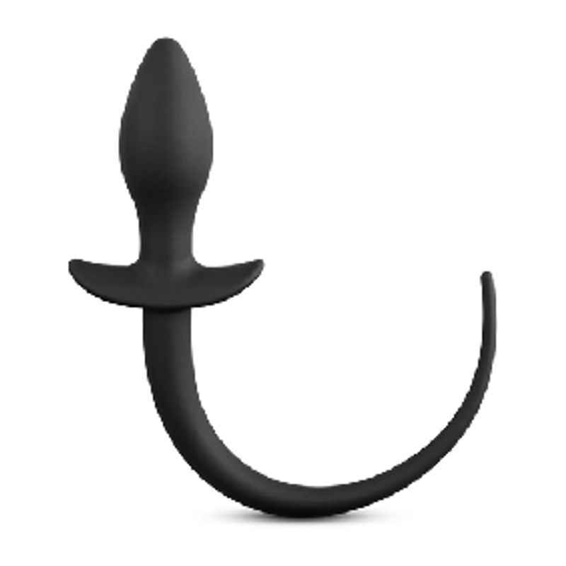 BUTTPLUG MED HALE - SORT